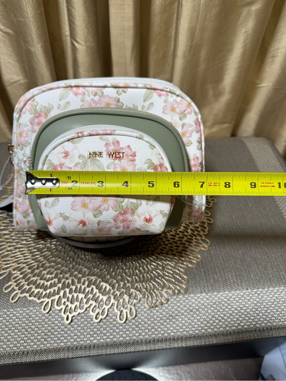 Nine West White Floral & Sage Cosmetic Trio - Picture 6 of 7